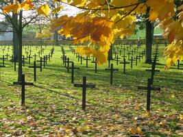 German Cemetery in Belgium