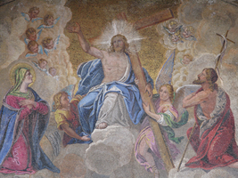 Fresco on St Mark's Basilica, Venice