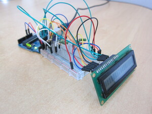 LCD display circuit